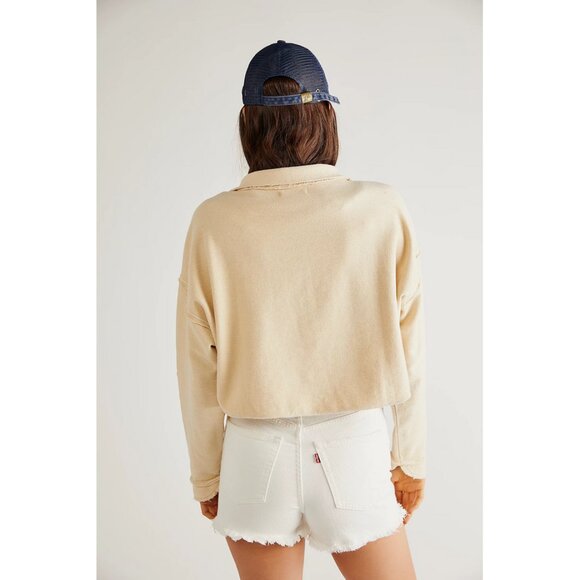 We The Free Kitty Pullover in White Swan - Picture 4 of 16